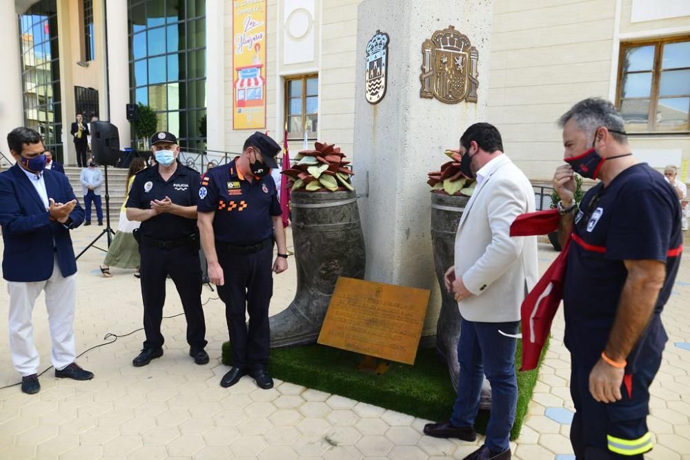 Acto de homenaje para los héroes de la DANA de 2019 en Los Alcázares