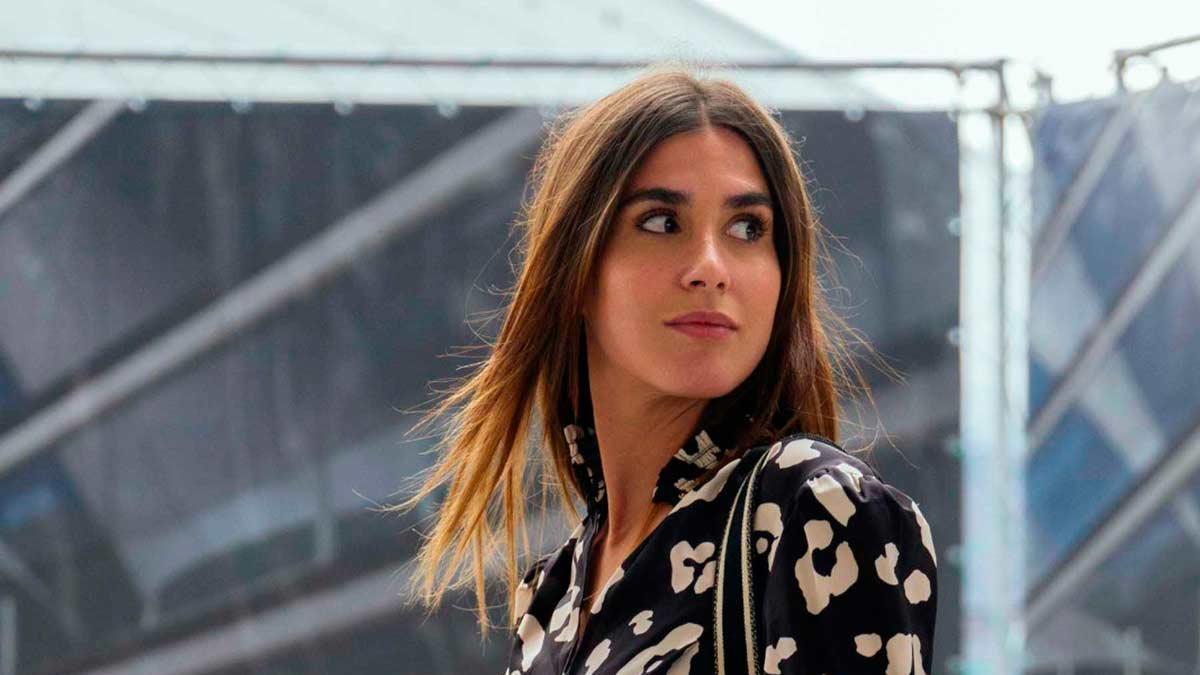 Mery Turiel en la Semana de la Moda de Madrid con un look de Amazon Fashion