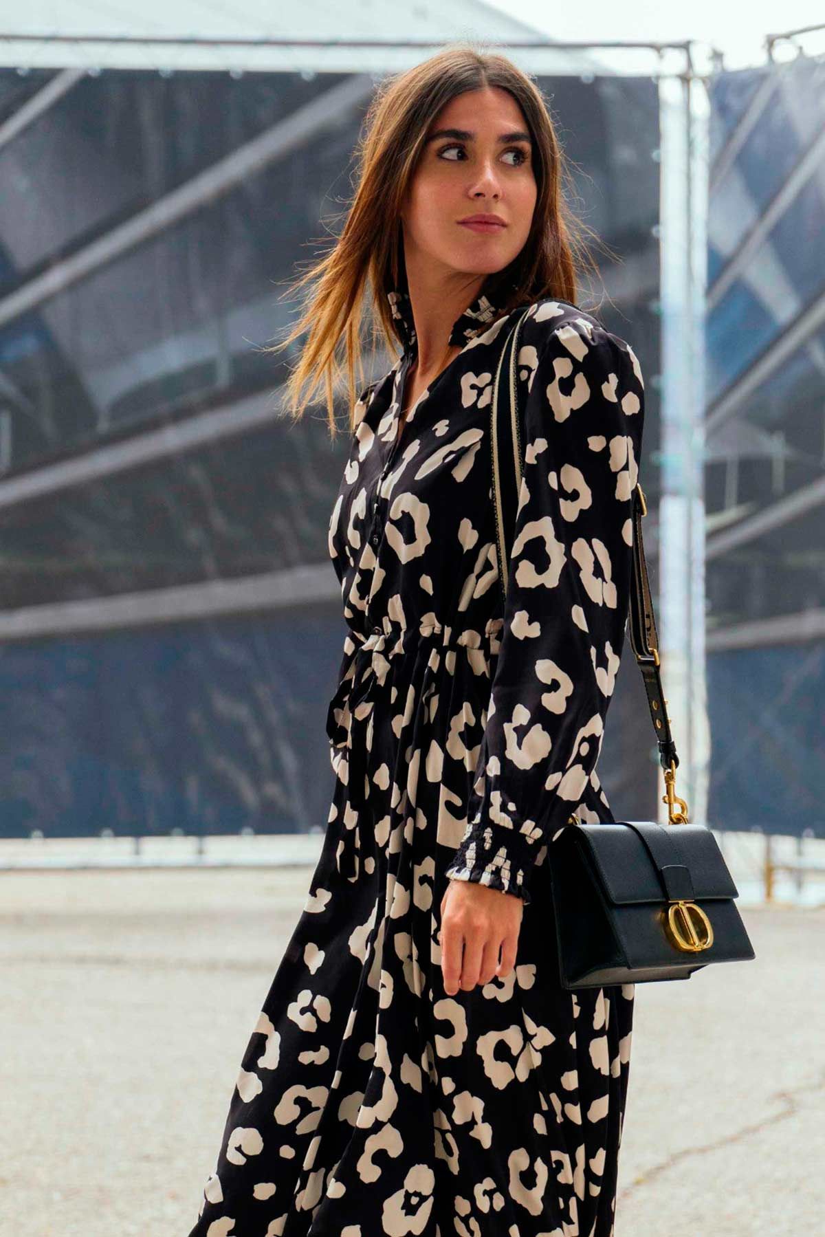 Mery Turiel en la Semana de la Moda de Madrid con un look de Amazon Fashion