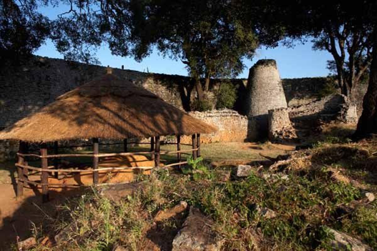 Las antiguas ruinas de Gran Zimbabwe pertenecen a la Lista de Patrimonio de la Humanidad de la Unesco.