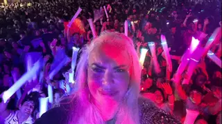 La apoteósica actuación de Leticia Sabater en Villardeciervos: "Os amo, sois enormes"