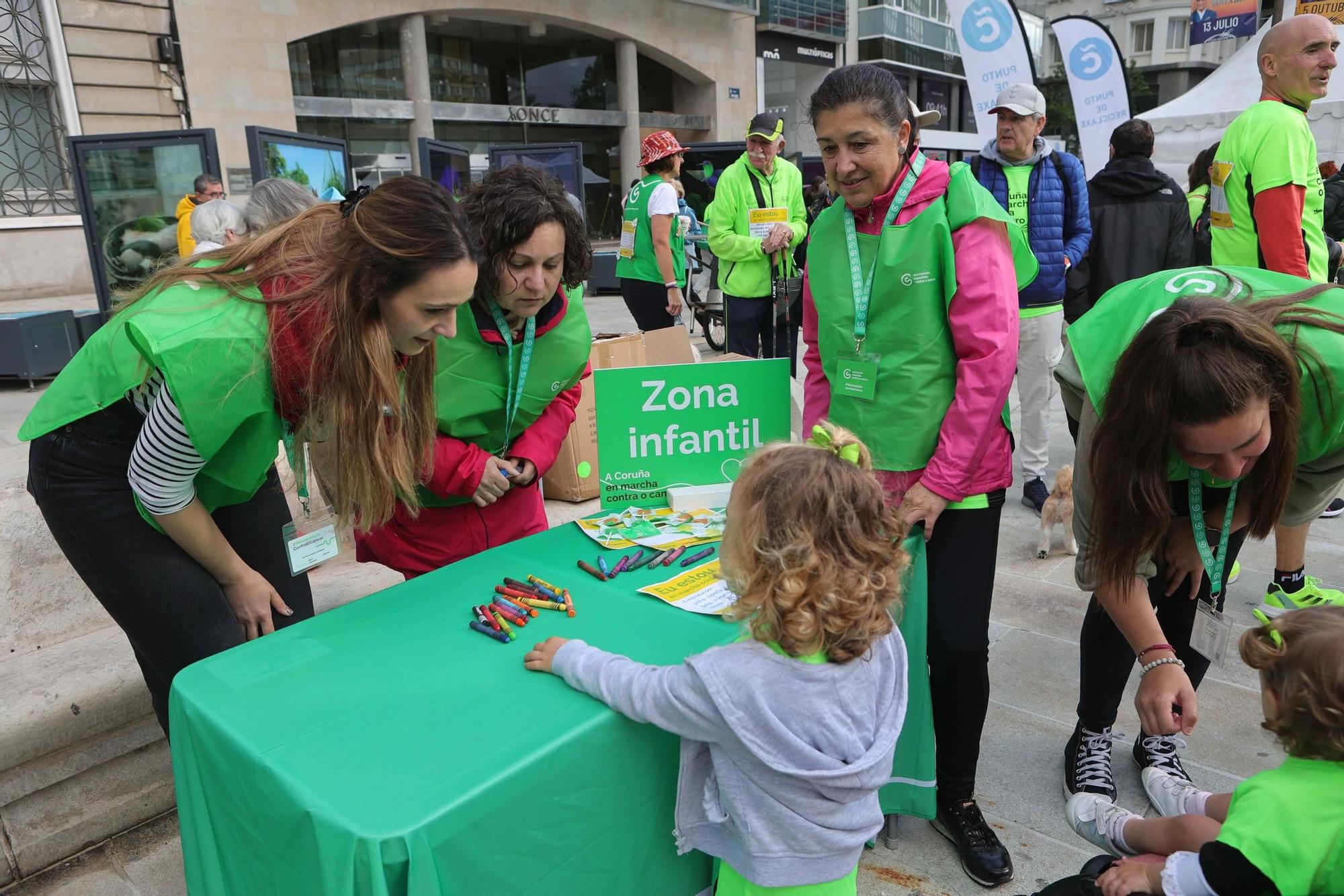 XI Andaina solidaria: A Coruña en marcha contra el cáncer