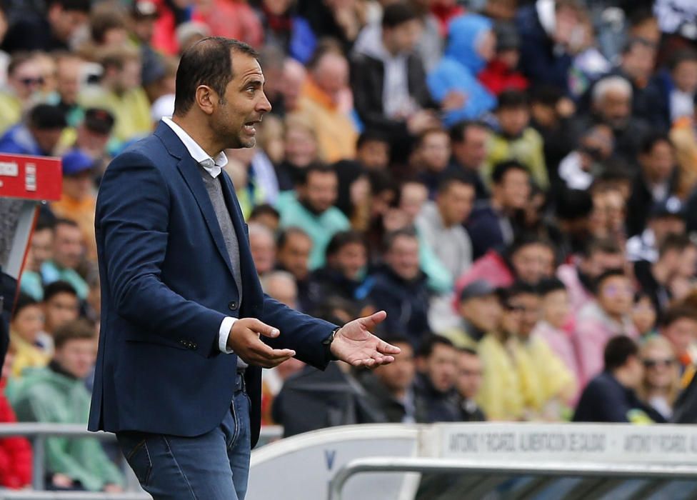 Imágenes del partido entre Getafe y Real Madrid en el Coliseum.