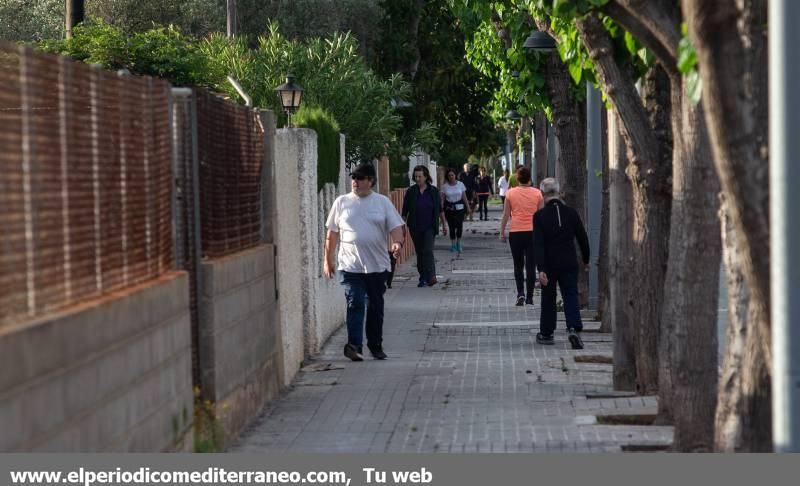 Castellón sale a pasear y practicar deporte