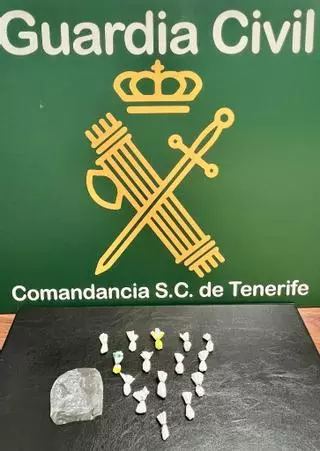 Detenido en la romería de Arafo con 15 bolsitas de cocaína preparadas para su venta