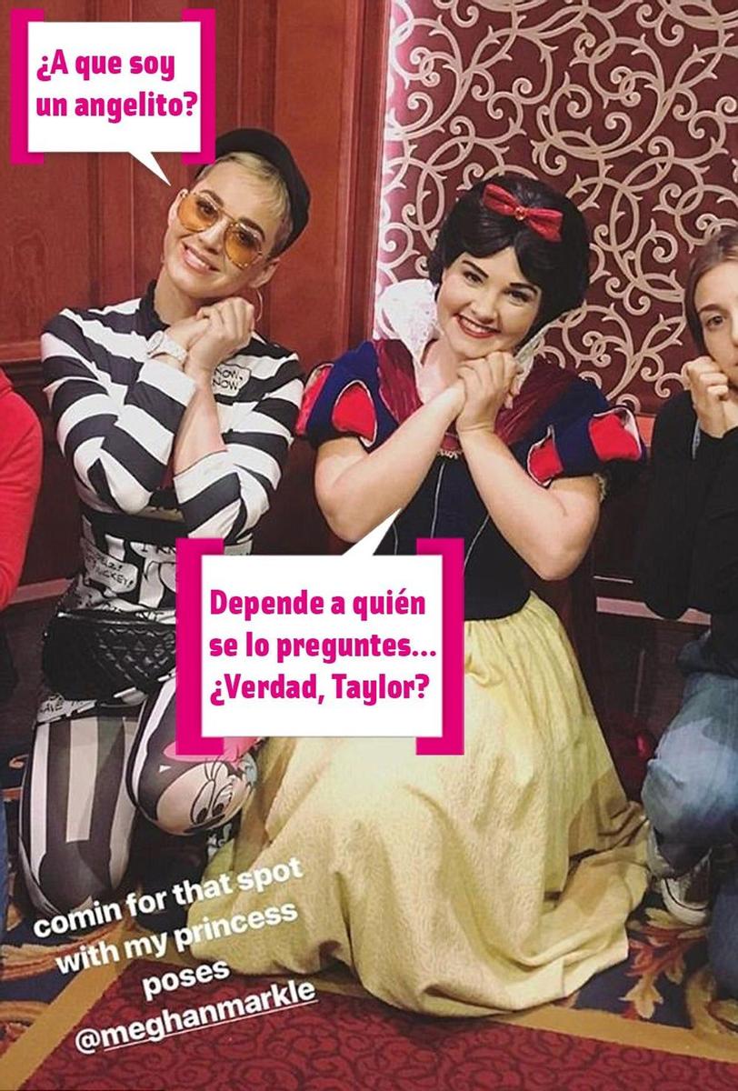 Aquí fue cuando Katy Perry se encontró con Blancanieves