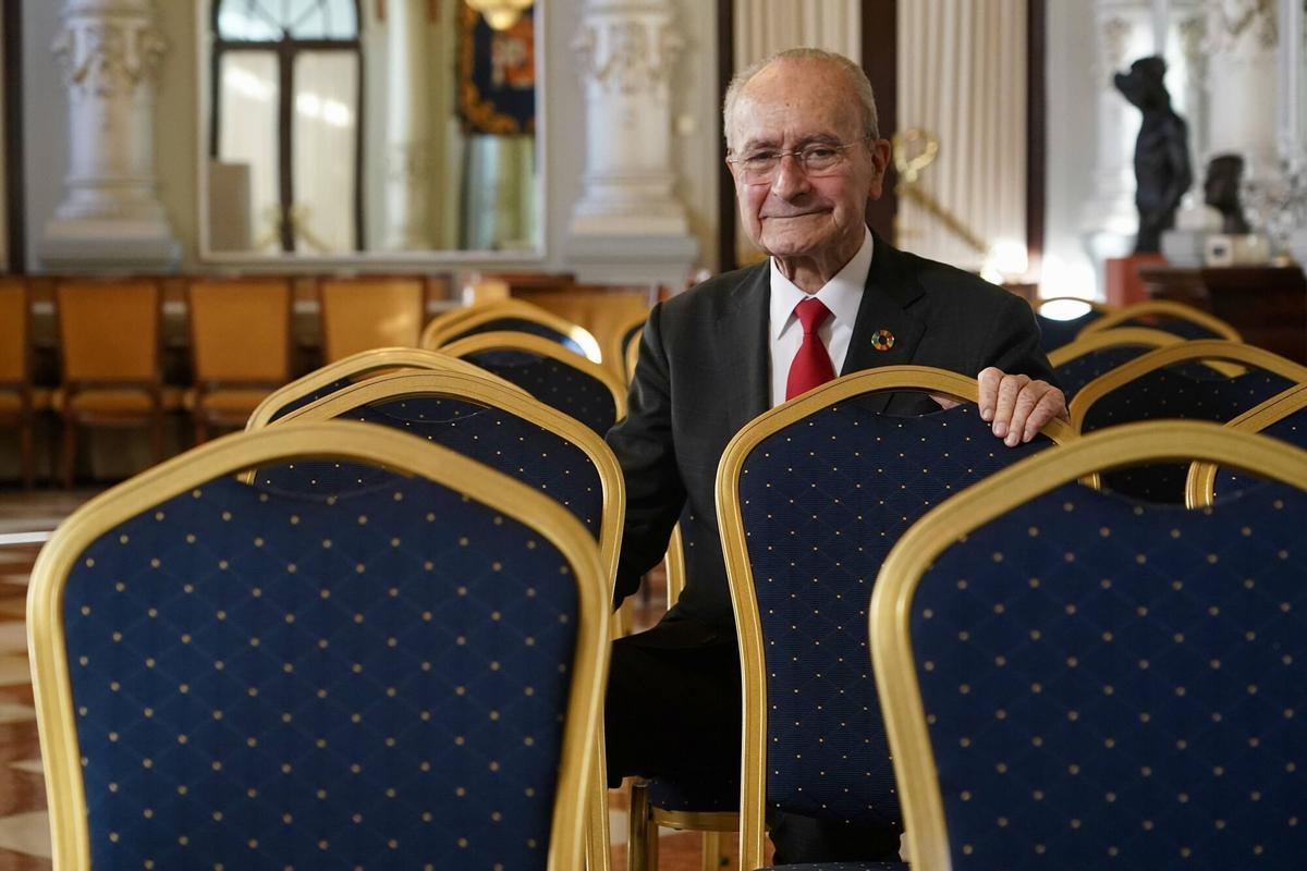 Francisco de la Torre, alcalde de Málaga, está convencido de que las obras del Auditorio podrán comenzar antes de que acabe 2026.
