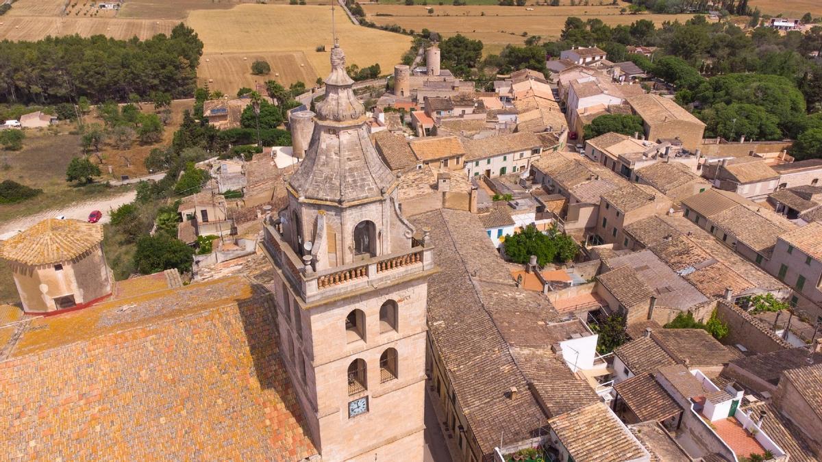 Una imagen del pueblo de Sencelles.