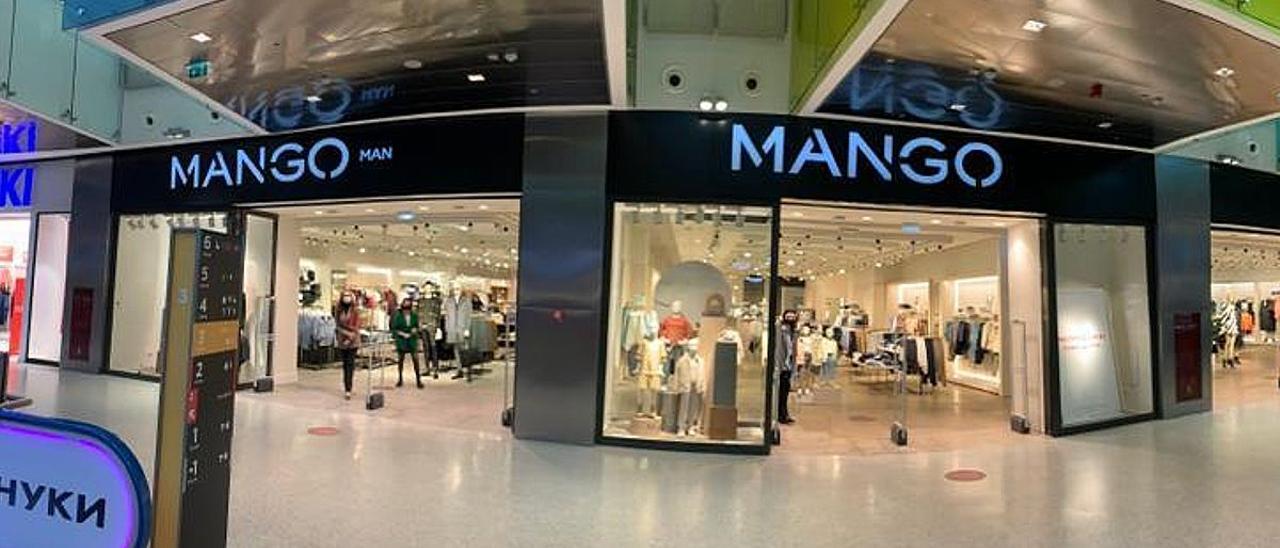 Tienda de Mango en Moscú.