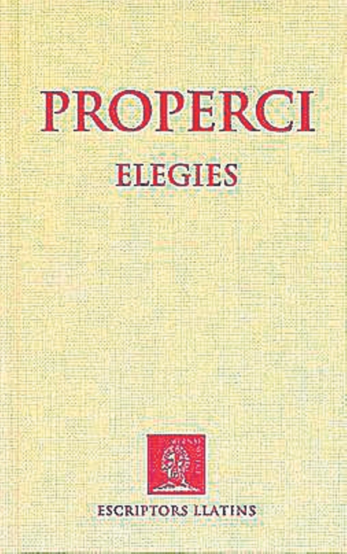 Elegies, Properciç