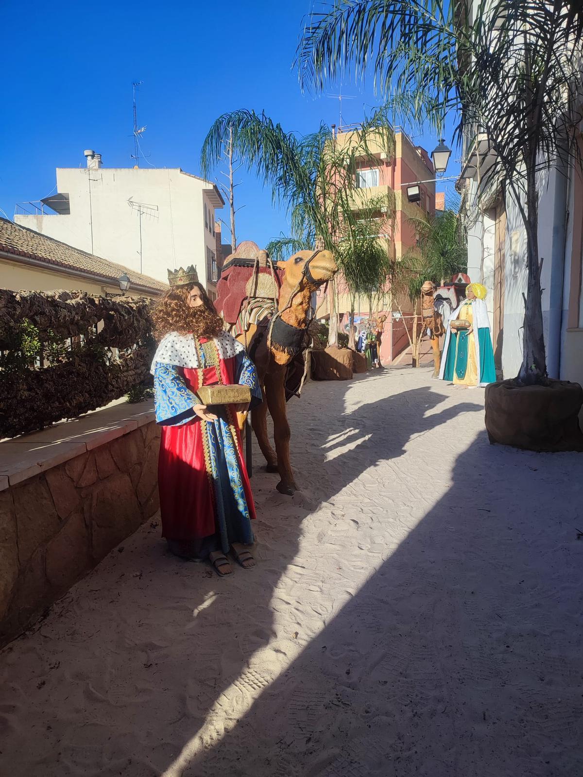 Inauguración del belén a tamaño real de Altura