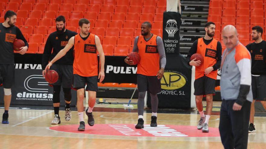 El conjunto valenciano ha tenido una semana tranquila en cuanto a viajes para preparar el choque tras jugar el miércoles Eurocup en Málaga.