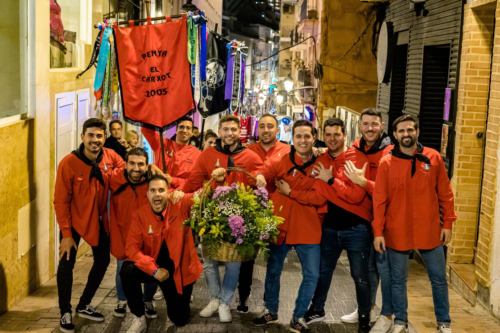 Ofrenda de flores a la Mare de Déu del Sofratge