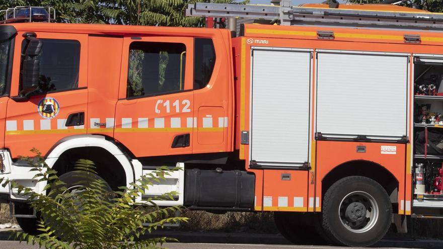 Una persona muerta en el incendio de una caseta en Cullera