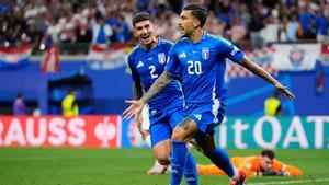 Zaccagni, tras su gol frente a Croacia: Es el sueño de todos los niños