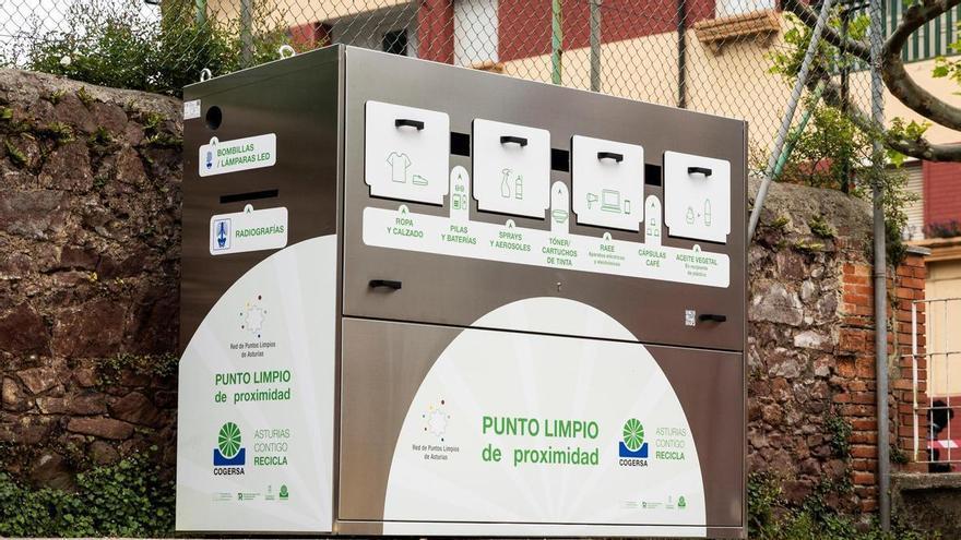 Asturias pone un punto limpio al alcance de la mano: 72 nuevos módulos en 61 concejos