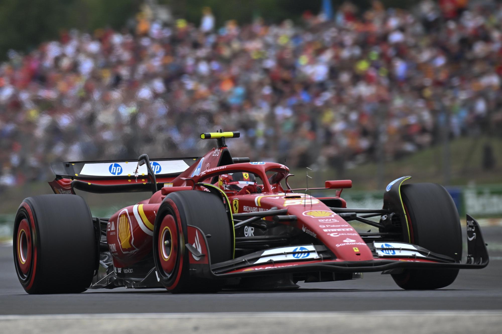 Sainz y Alonso saldrán cuarto y séptimo en el GP de Hungría - La Nueva  España