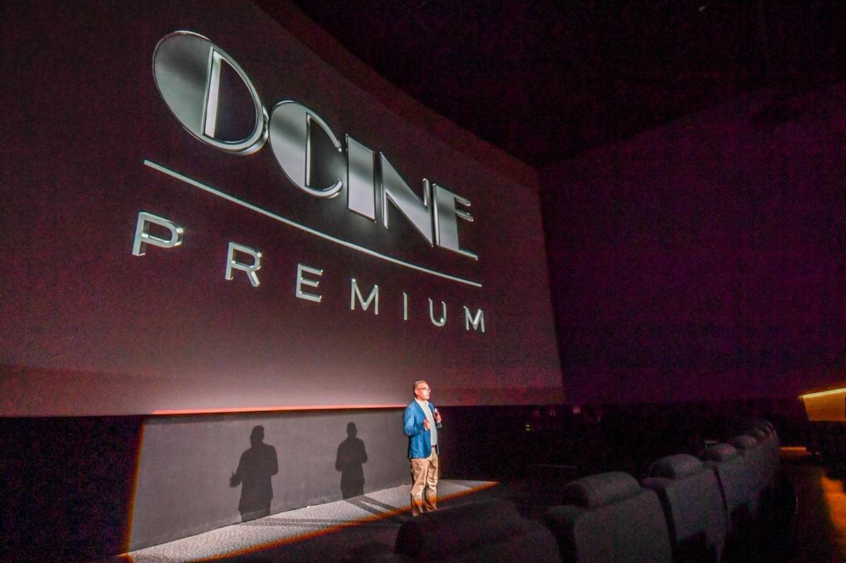 Inauguración de OCine, en el Centro Comercial 7 Palmas