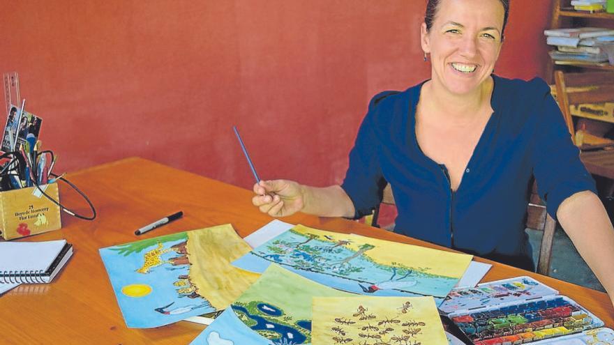 Yana Marull, la gironina que dibuixa l&#039;Amazones