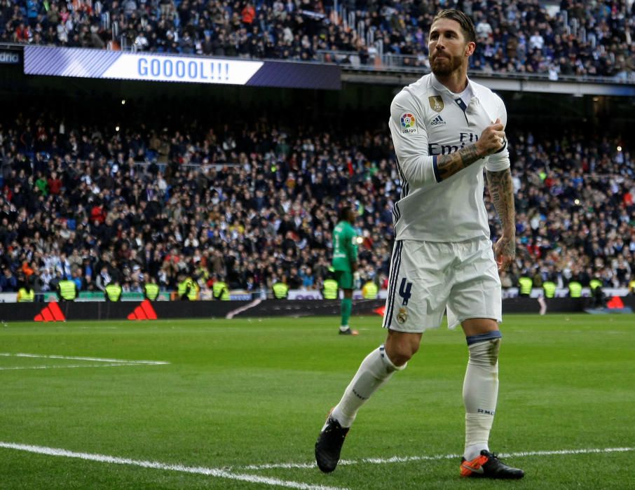 Las mejores imágenes del Real Madrid-Málaga