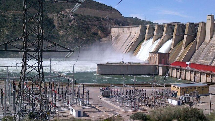 Una imagen del embalse de Mequinenza.