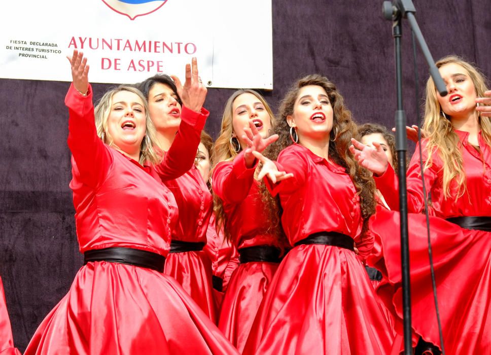 Trece grupos de adultos, jóvenes y niños han participado hoy en esta celebración declarada de Interés Turístico Provincial