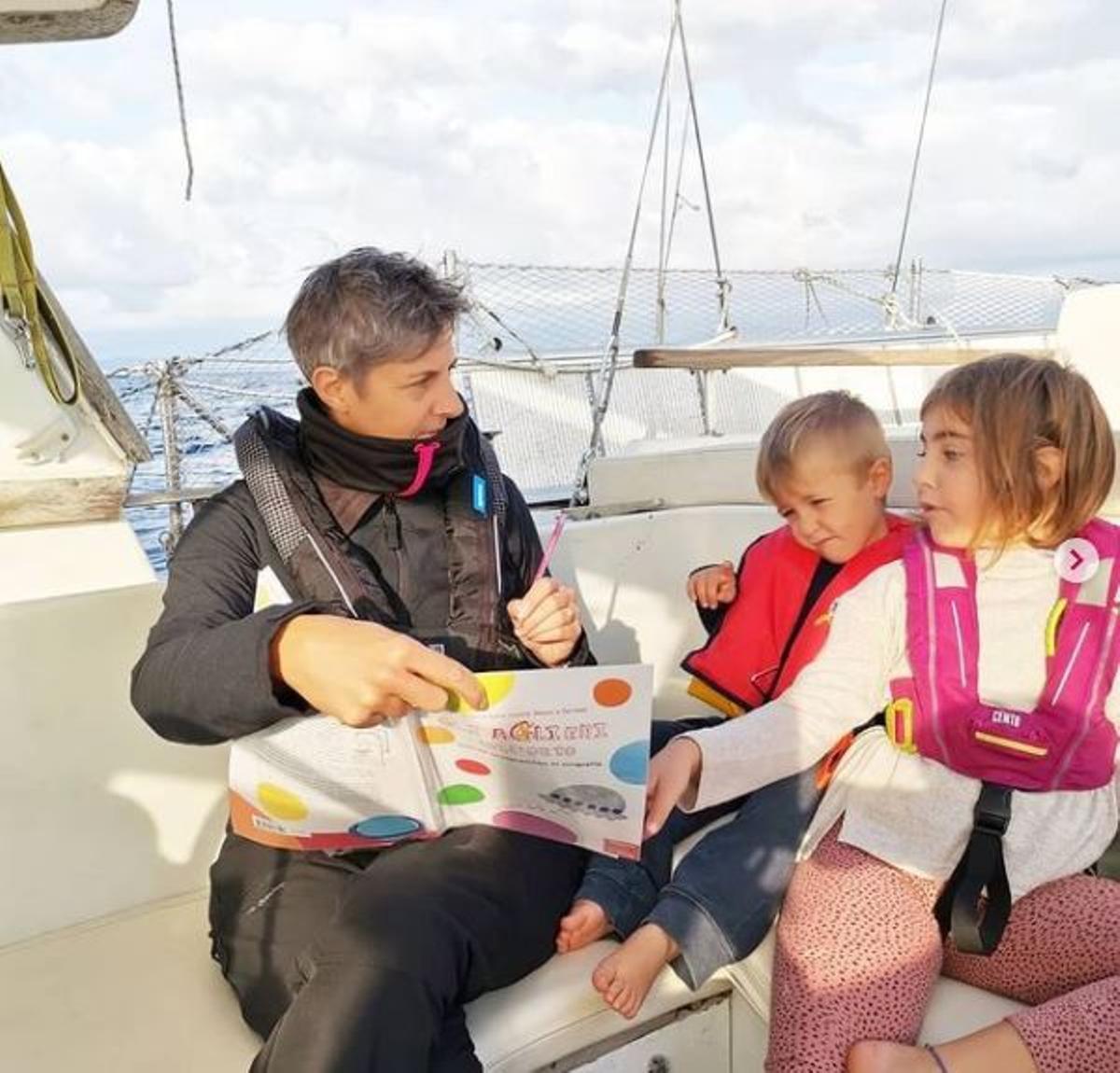 Una familia de navegantes italianos atrapados en Formentera por el covid