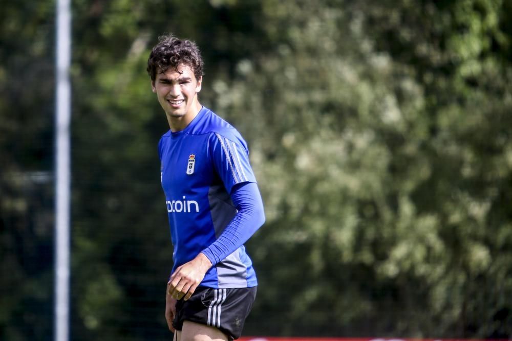 Entrenamiento del Real Oviedo 18/04/2017