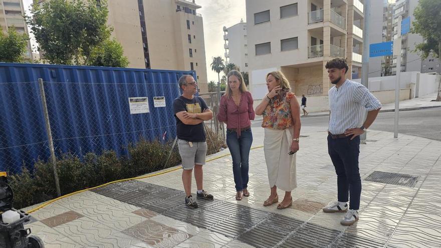 Finalizan las obras de adecuación de las aceras de la calle Castelló de la Plana