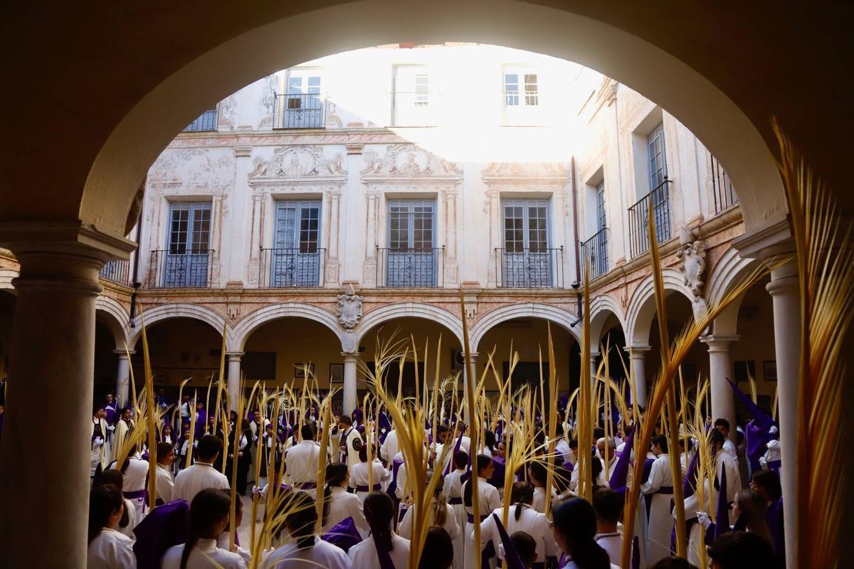 Salida procesional de la Pollinica  este Domingo de Ramos de 2026