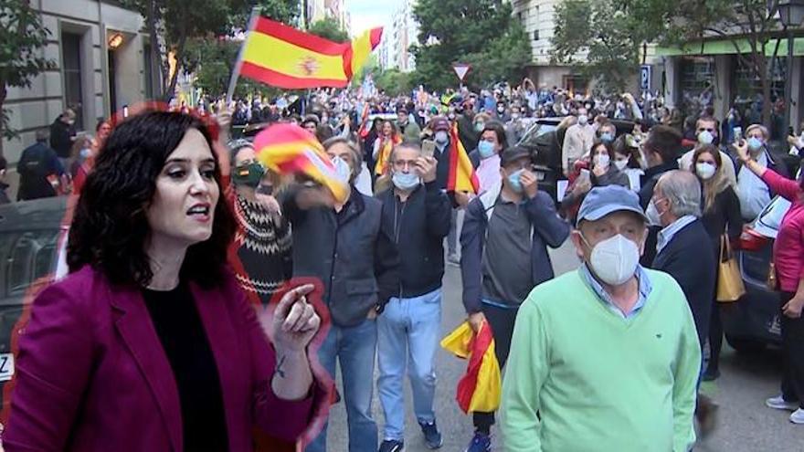 Los barrios ricos y ultras de Madrid desafían el estado de alarma