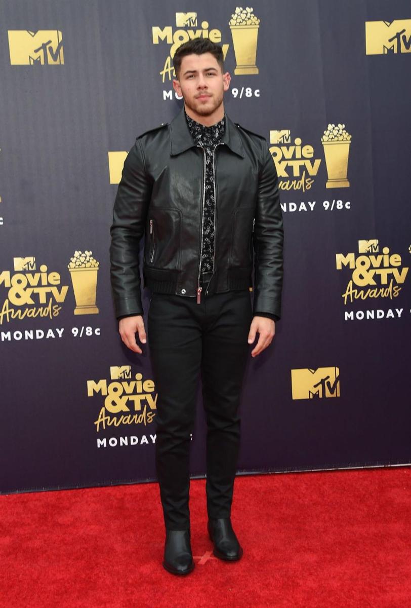 Nick Jonas en los MTV Movie &amp; TV Awards 2018