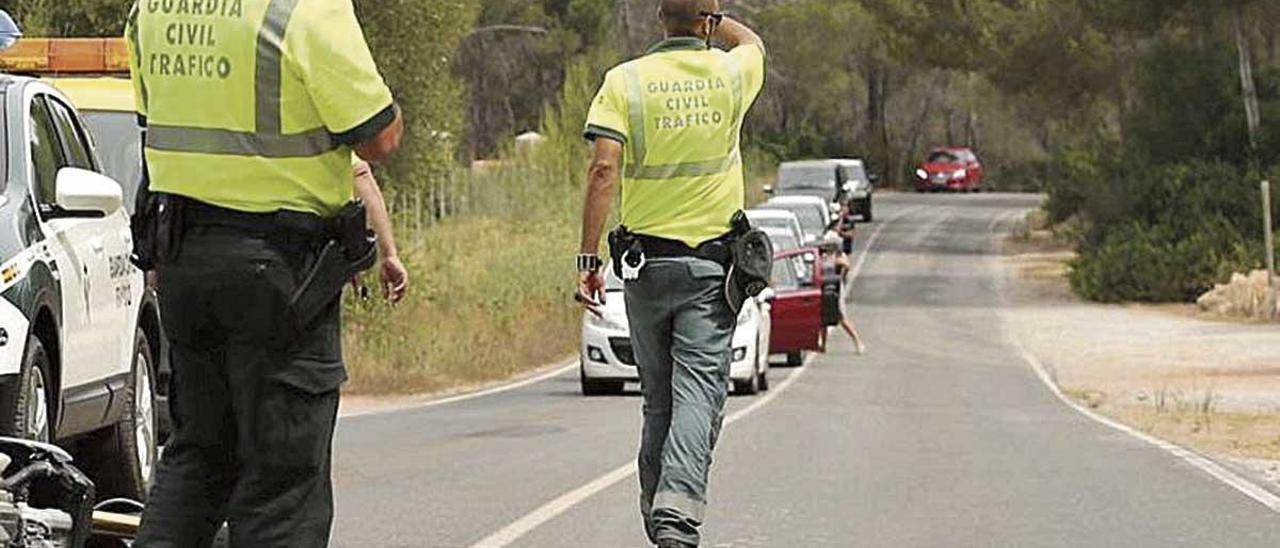 El accidente ocurrió en la carretera de Cap Blanc.