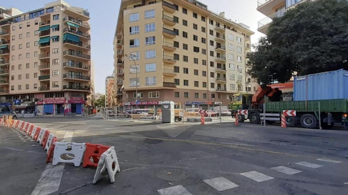 El nuevo colector arranca en el subsuelo de la confluencia de la avenida Gabriel Alomar con la calle General Ricardo Ortega.