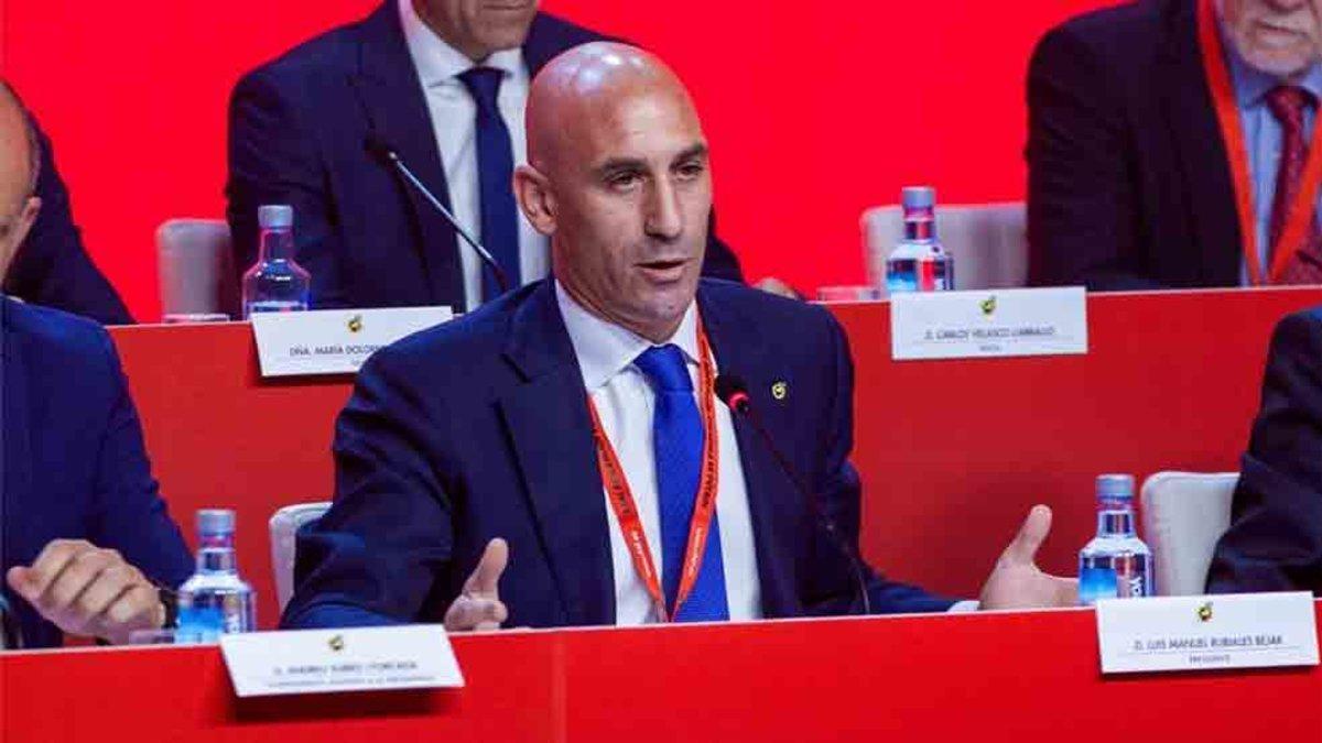 Luis Rubiales, presidente de la RFEF