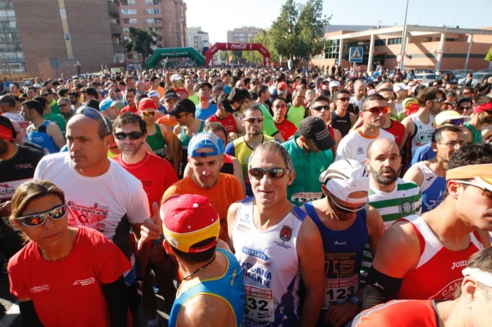 Media Maratón de Murcia: Ambiente en la salida