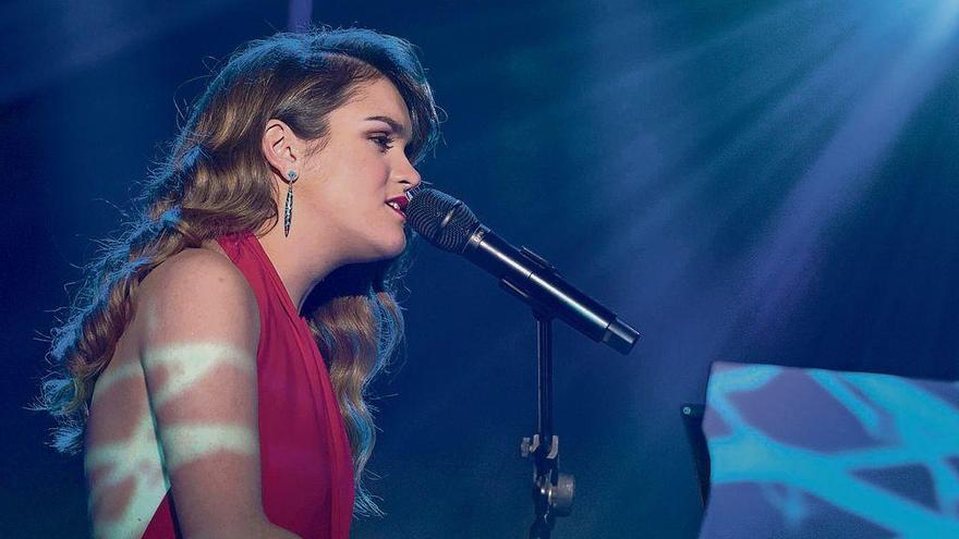 Amaia durante la gala final.