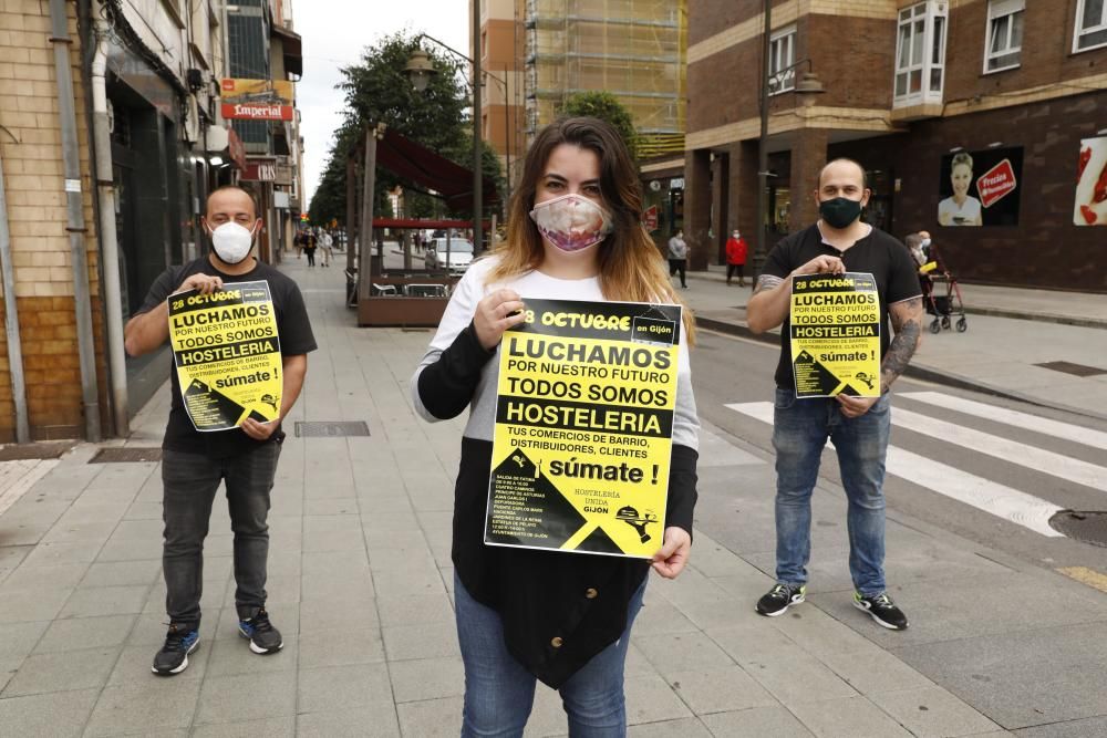 Los hosteleros de Gijón se ponen en marcha