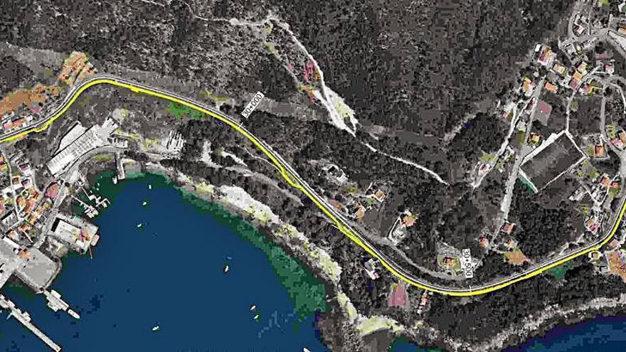 Vista aérea de la zona por donde discurrirá la nueva senda.   | // FDV