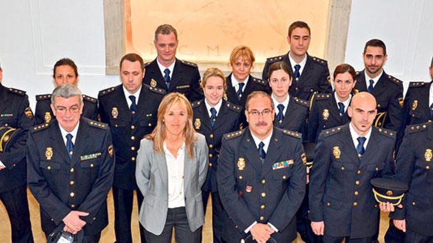 Trece nuevos inspectores de la Policía Nacional se incorporan a Balears
