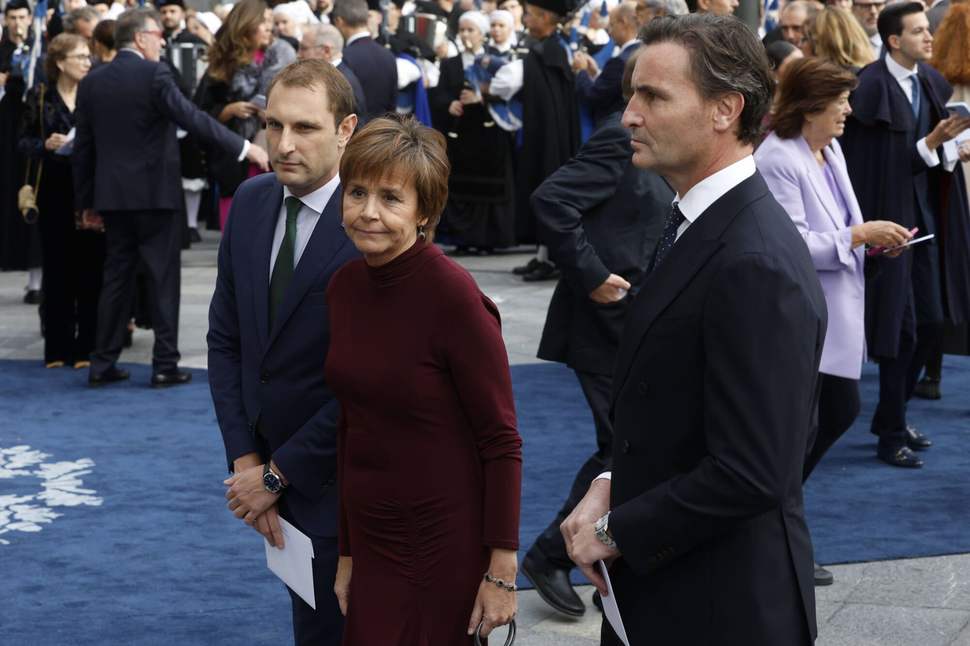  Así fue la llegada de los invitados a los premios "Princesa de Asturias" y su paso por la alfombra azul