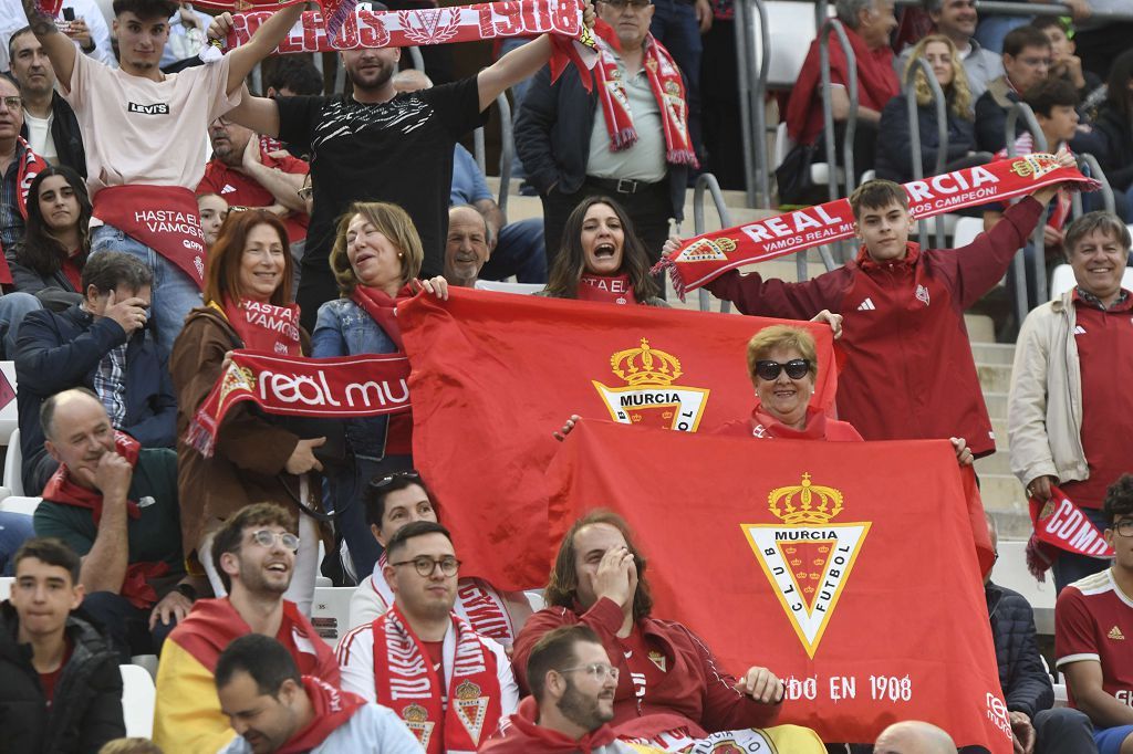 Las mejores imágenes del partido entre el Real Murcia y el Antequera