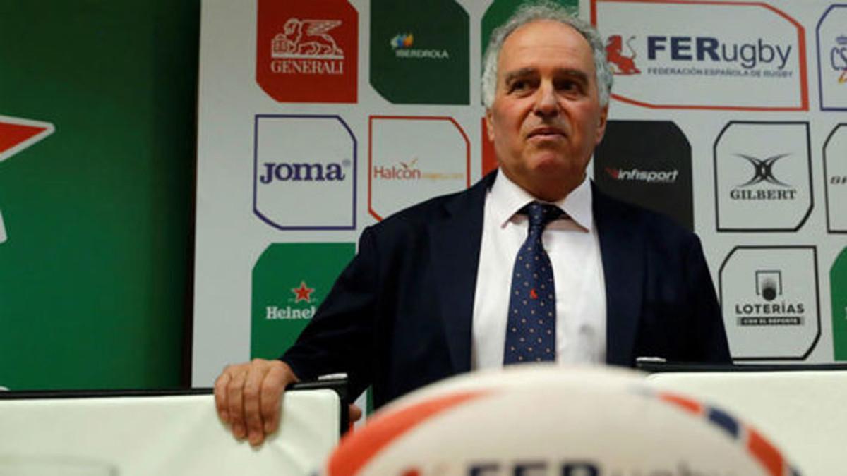 Feijoo, presidente de la Federación de Rugby
