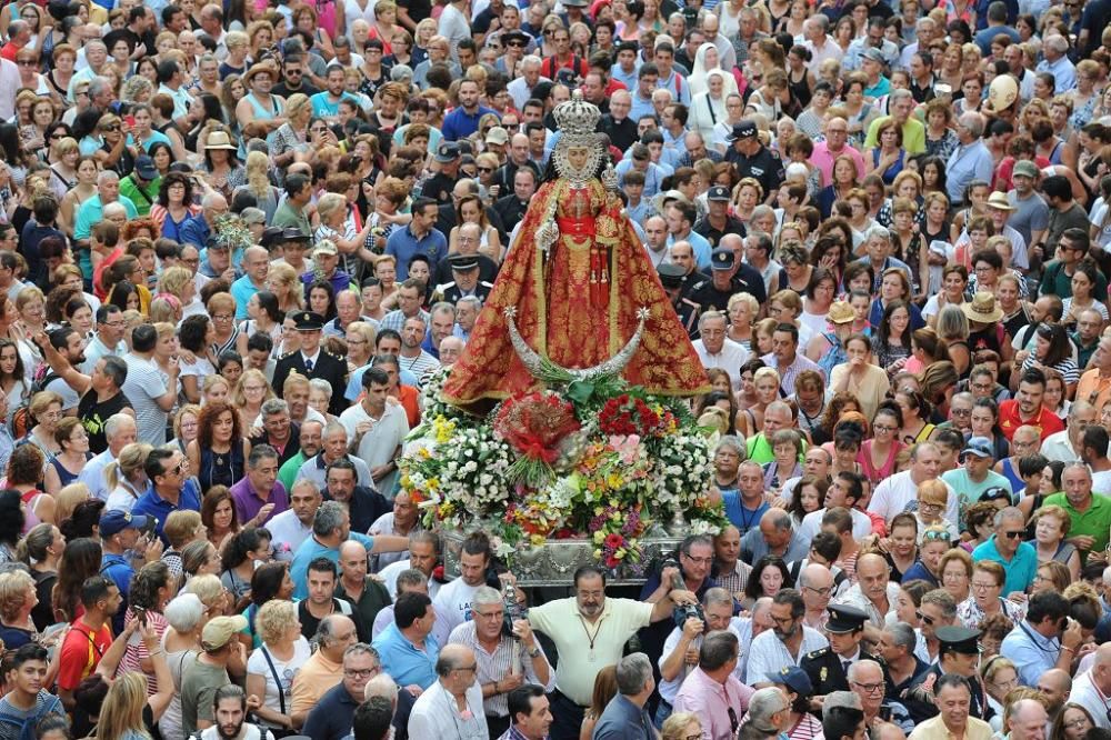 Romería de la Virgen de la Fuensanta: Salida de la