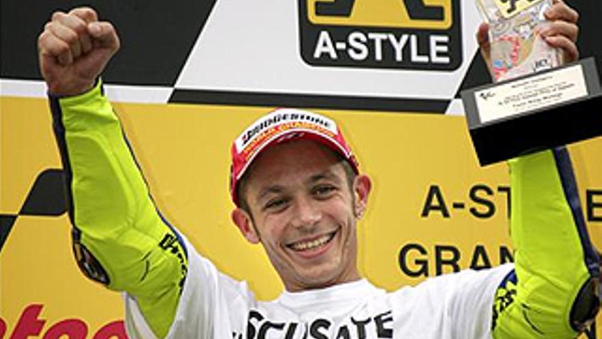 Rossi gana su octavo título de campeón del mundo de MotoGP