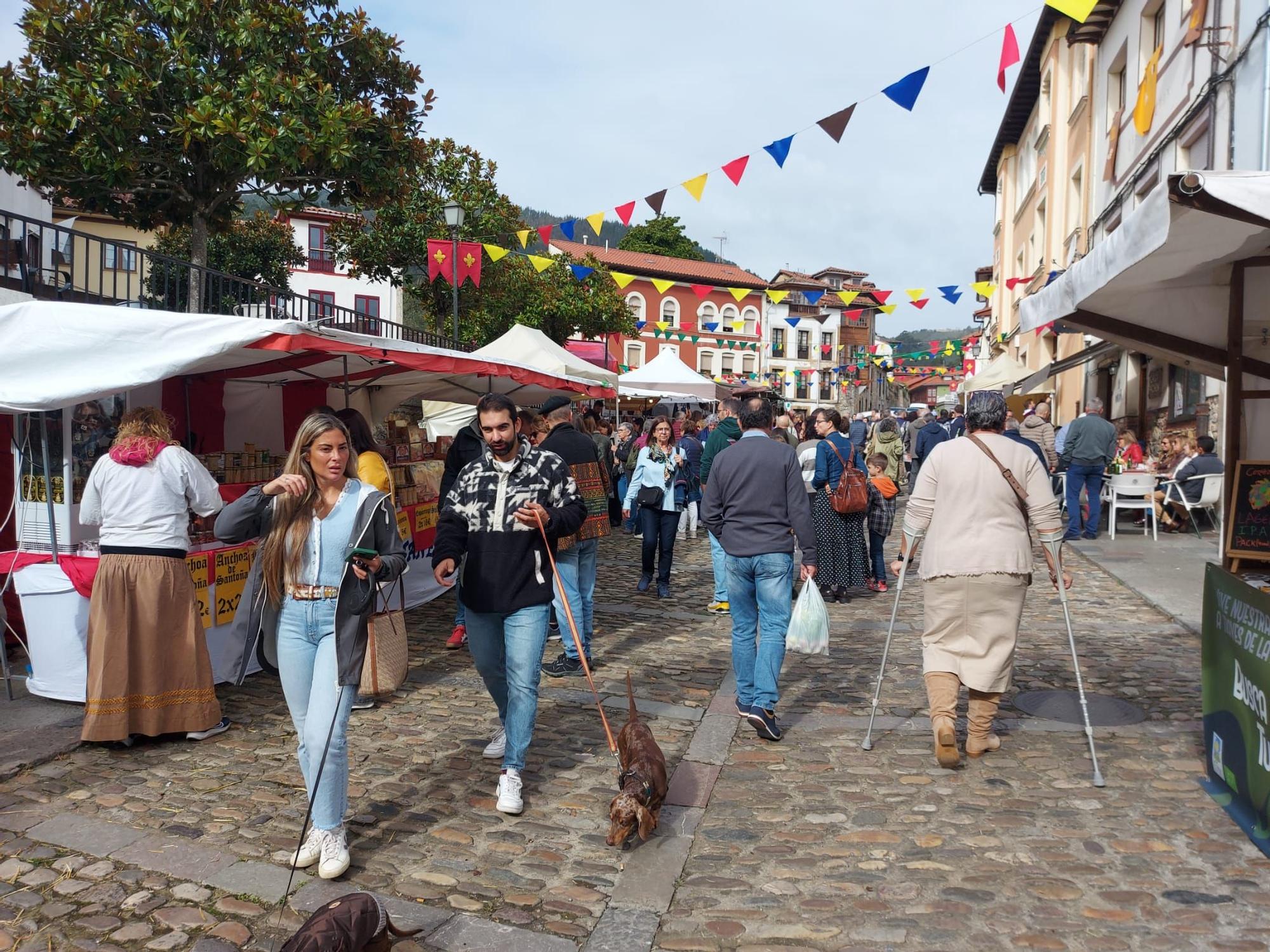 En imágenes: Domingo de lleno en la Feria Medieval de Salas