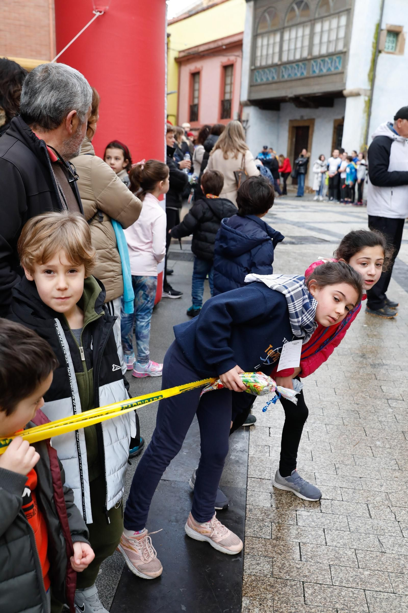 La 41ª edición del cross escolar, primera diversión de las Fiestas del Cristo del Socorro de Luanco