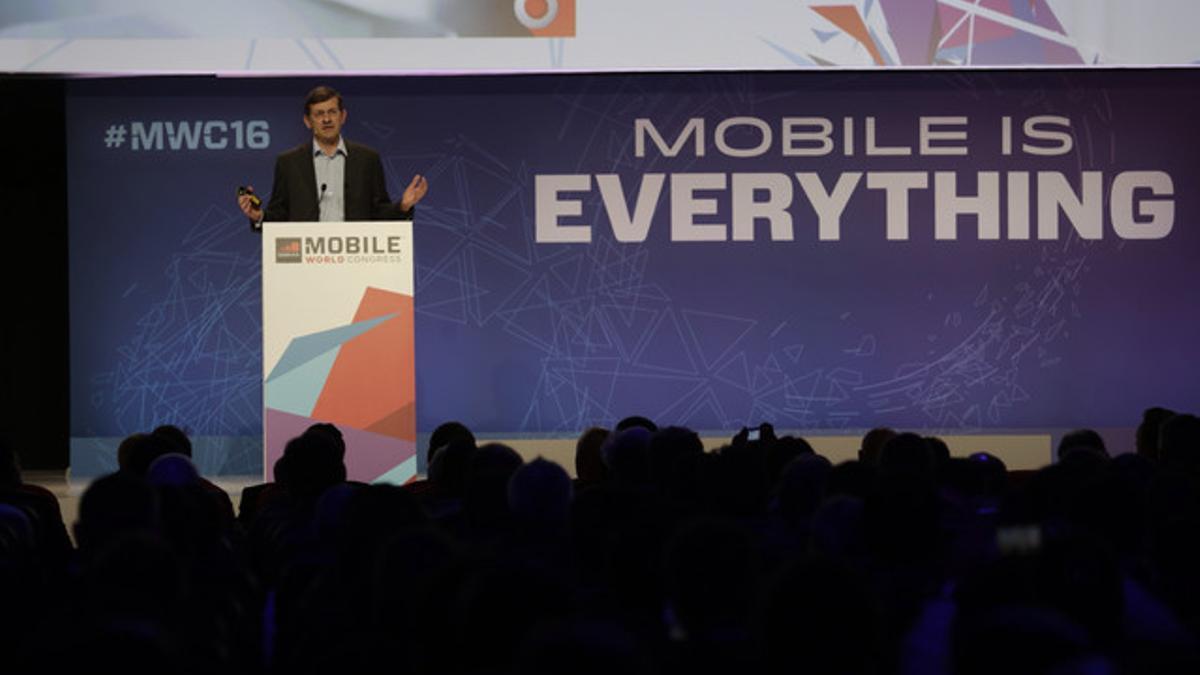 Vittorio Colao, de Vodafone, en el MWC