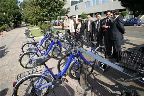 Mérida y Badajoz ya tienen bicicletas de alquiler
