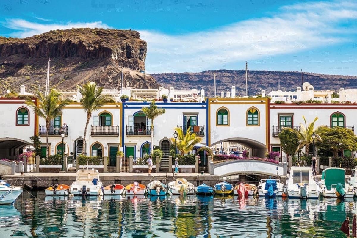 Puerto de Mogán también es conocido como 'la pequeña Venecia'.